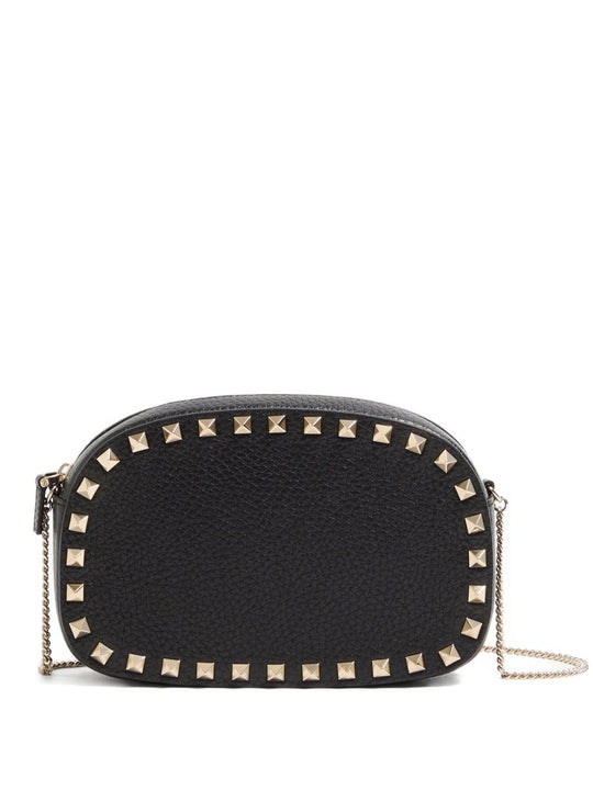 Rockstud Leather Mini Bag