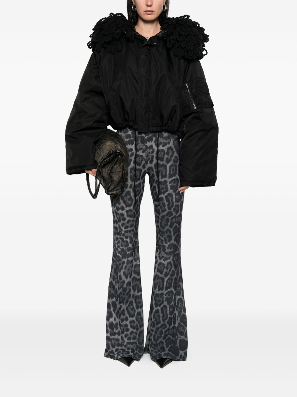 Stella Mccartney Trousers - Blacks and greys | f07f7f7cdb2bdddd1466c442d3c84701faba4704