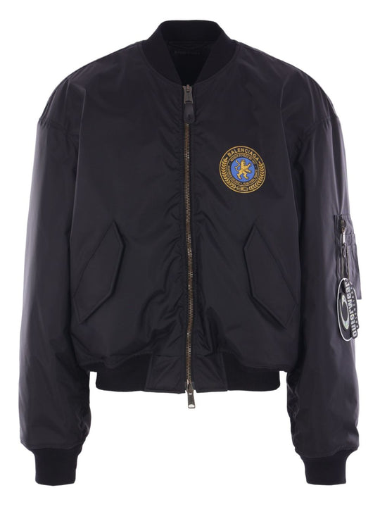 Nylon Bomber Jacket