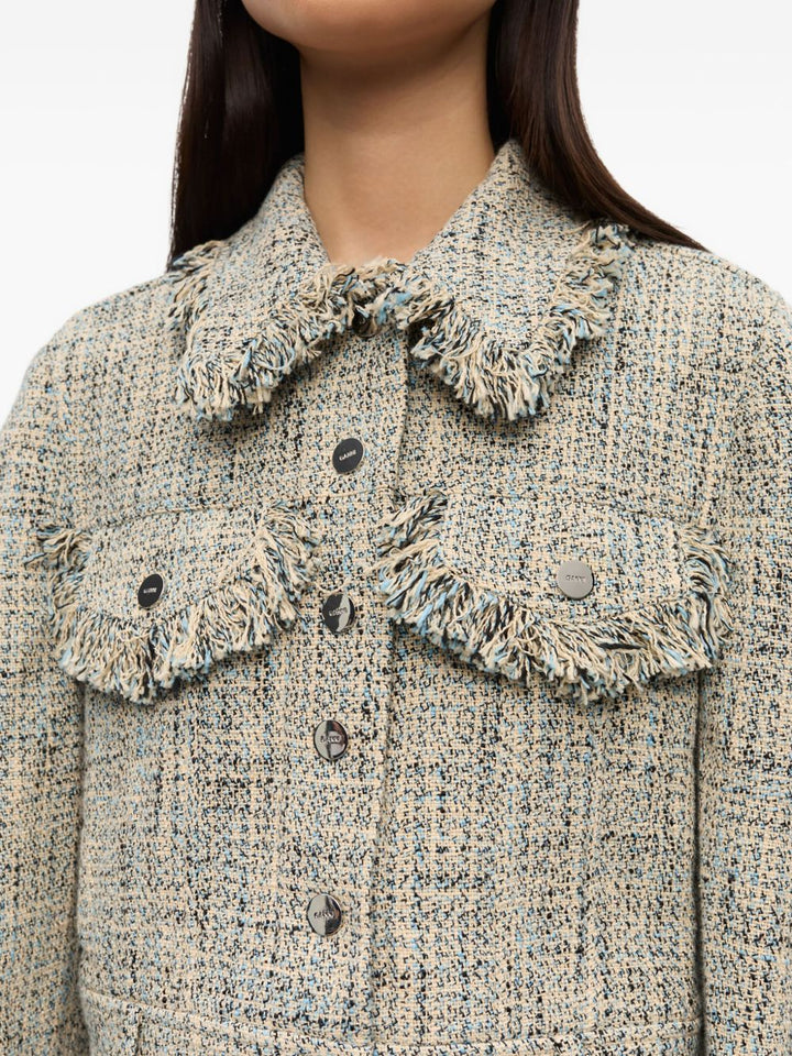 Ganni Jackets - Light and natural | 9ccbfd3533f59d0ac92cf3b89a1fb7b887e60b45