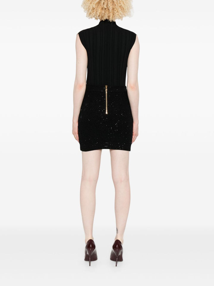 Balmain Skirts - Blacks and greys | eb115a1eb7fcae8f17da47ae3bca03efdb3096e0