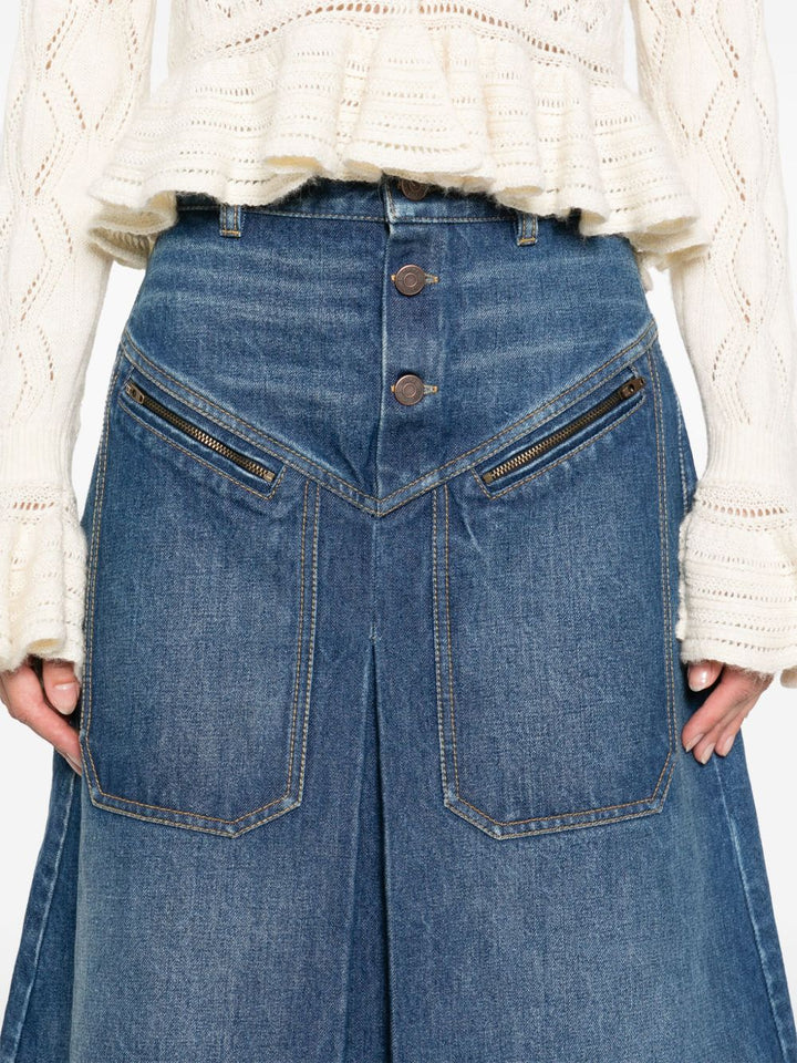 Chloè Skirts - Blue and green | fd2c4c1746942711a4d3496289e2a4bbe0db33ab