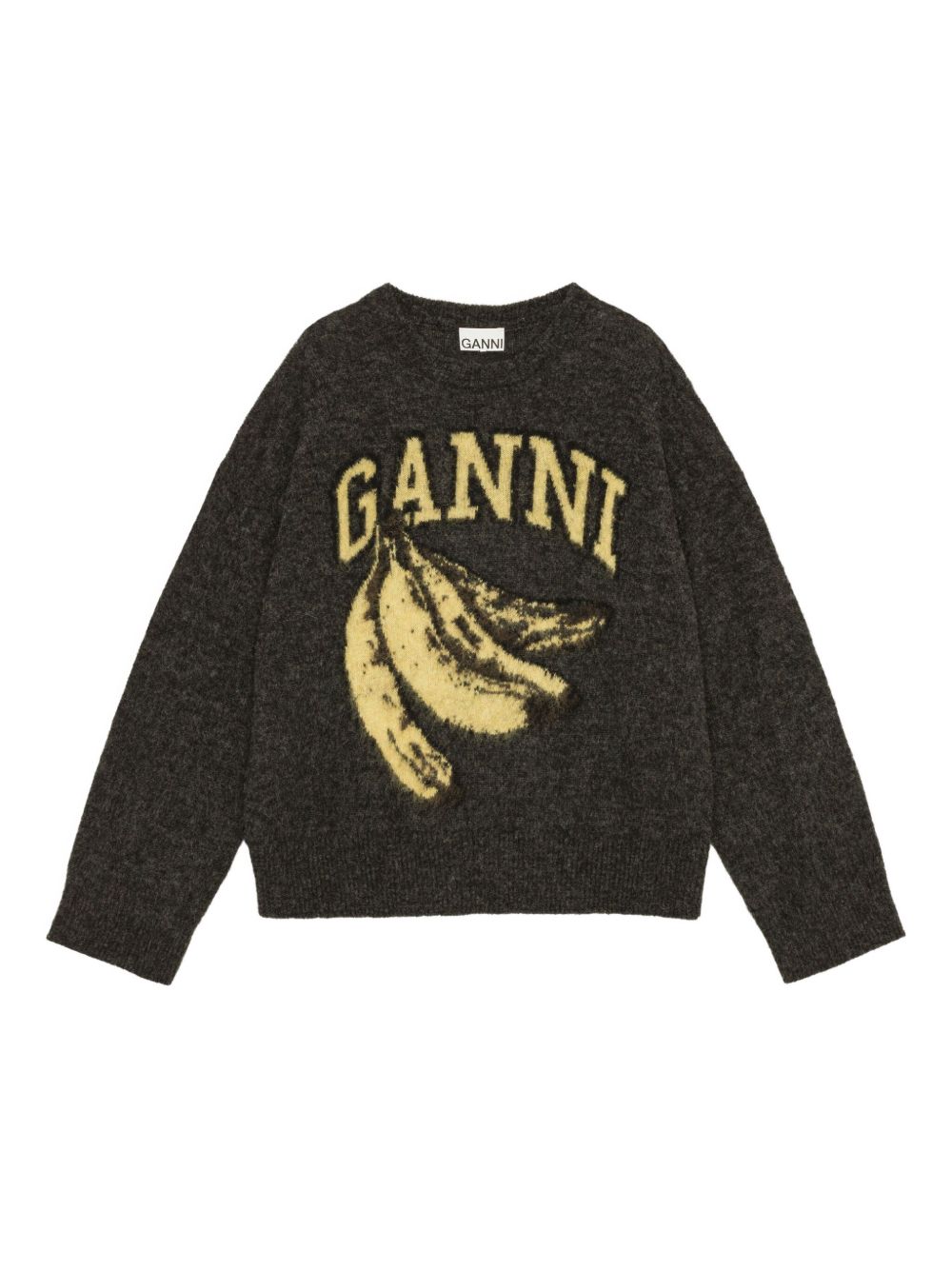 Ganni Sweaters - Blacks and greys | 14ae302635f4596ae082b17d17303596fe3fbb57