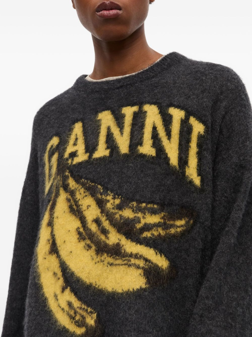 Ganni Sweaters - Blacks and greys | 872adea7919a89295a6eb6460709254da51ff2a5
