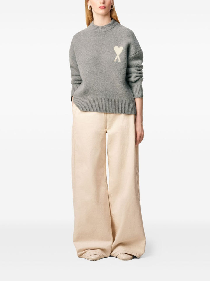 Ami Paris Sweaters - Blacks and greys | 94fb8a979d3281d8629830ce819b70583dcd20a0