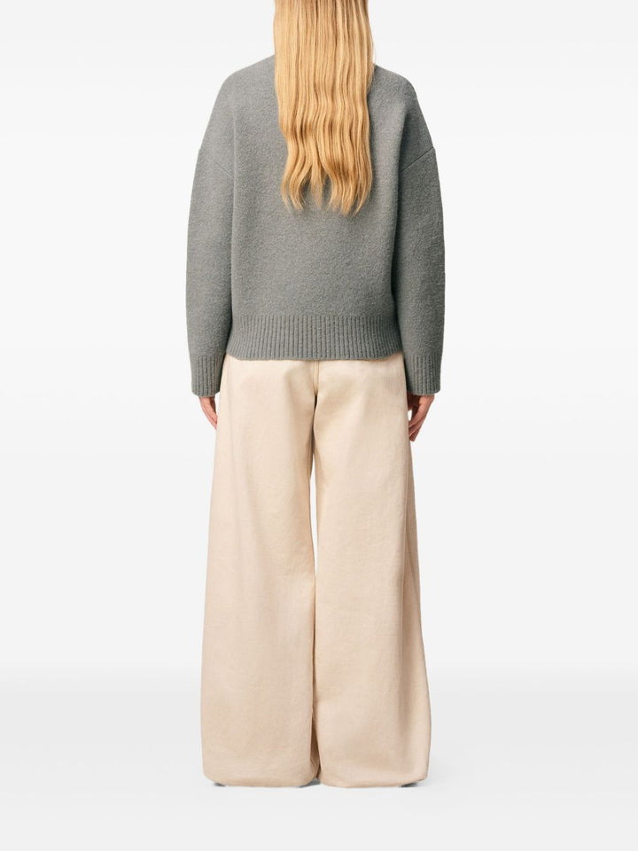 Ami Paris Sweaters - Blacks and greys | dea455283a8c2b3889613e70be8e3774938aaadd