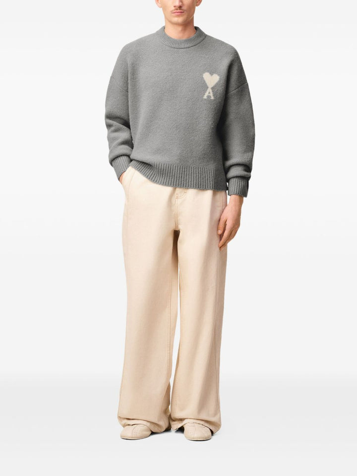 Ami Paris Sweaters - Blacks and greys | 0e8c3b32edff1b97a25c799483daf0d8cb70fc25