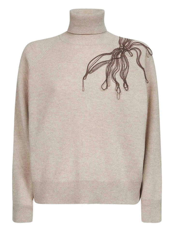 Brunello Cucinelli Sweaters - Light and natural | 2b8a965b515990ff802ff85e1575aa53ccff2fdc