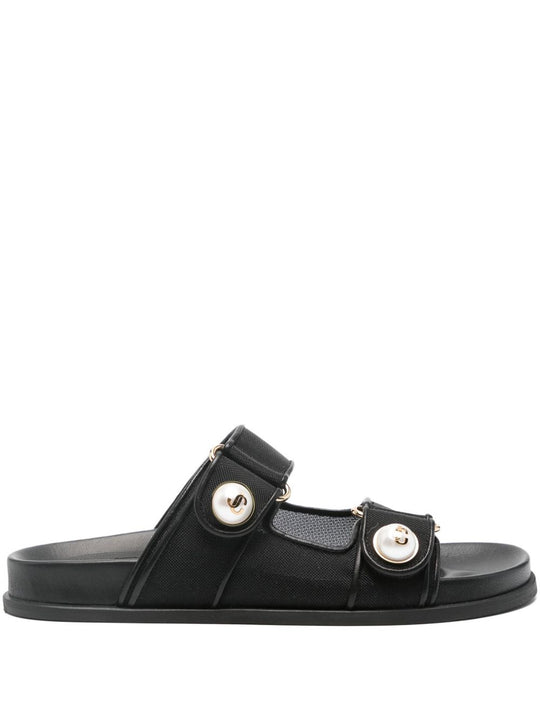 Fayence Patent Leather Sandals