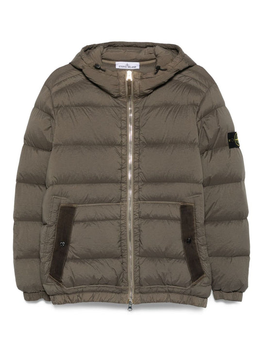 Short Hooded Down Jacket