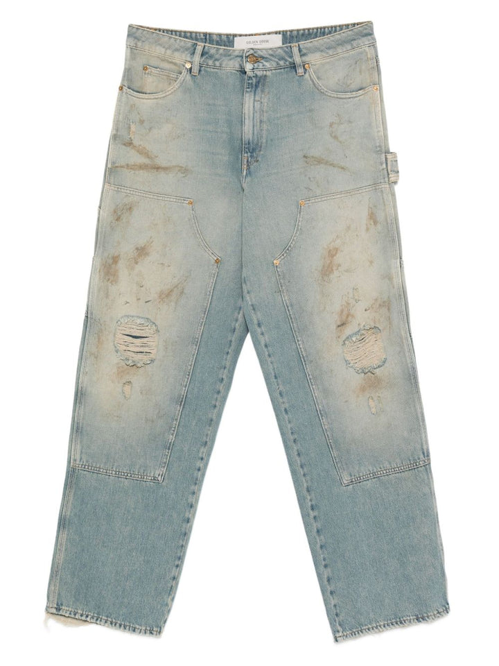Golden Goose Jeans - Blue and green | 35985a6add1d17bff14169b999caf1fdf4dacf36