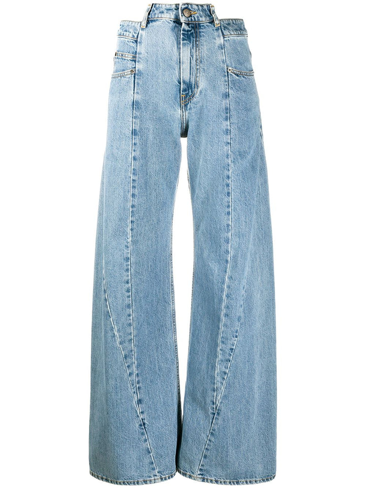 Maison Margiela Jeans - Blue and green | 16c799ac4b941a7fc819b1a175a83fdb74f0a73e