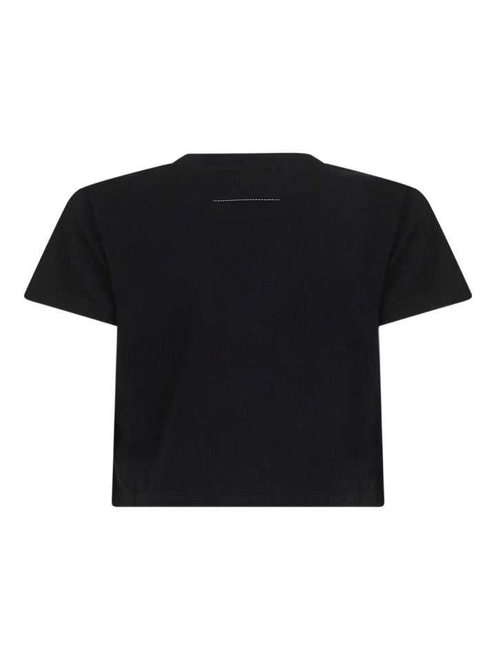 Mm6 Maison Margiela T-shirts and Polos - Blacks and greys | debec3530ccab659f95b8362347e20e1de6e9afb