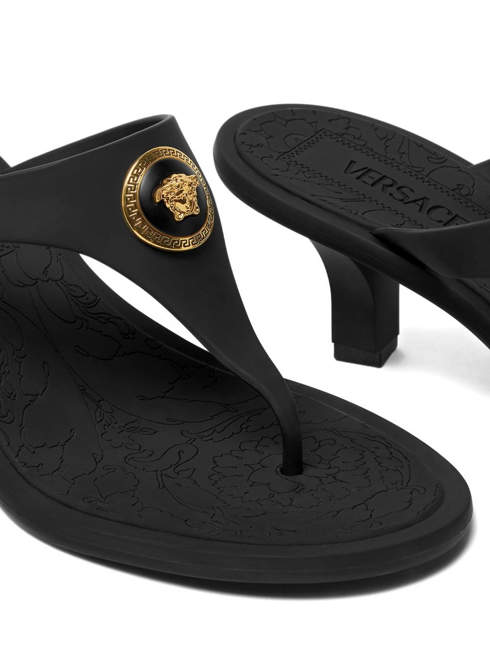 Versace Sandals - Blacks and greys | bf506207cd6d33e3a71314d326b7bb52c92ede82