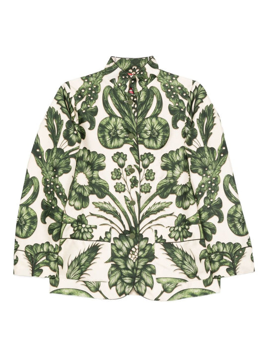 Printed Silk Shirt