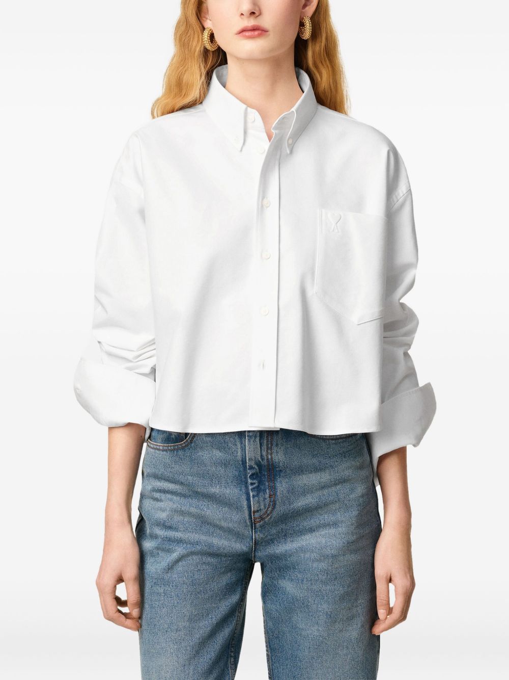 Ami Paris Shirts - Light and natural | ece30e7a1d661351c9ce3e94d23be8d1d5ec07ef