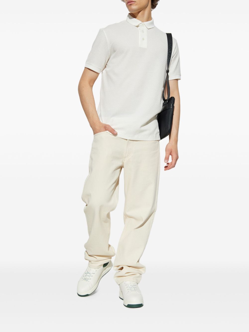 Emporio Armani T-shirts and Polos - Light and natural | d6c3dda5bd34fe7c1a9823cef31693b654eba173