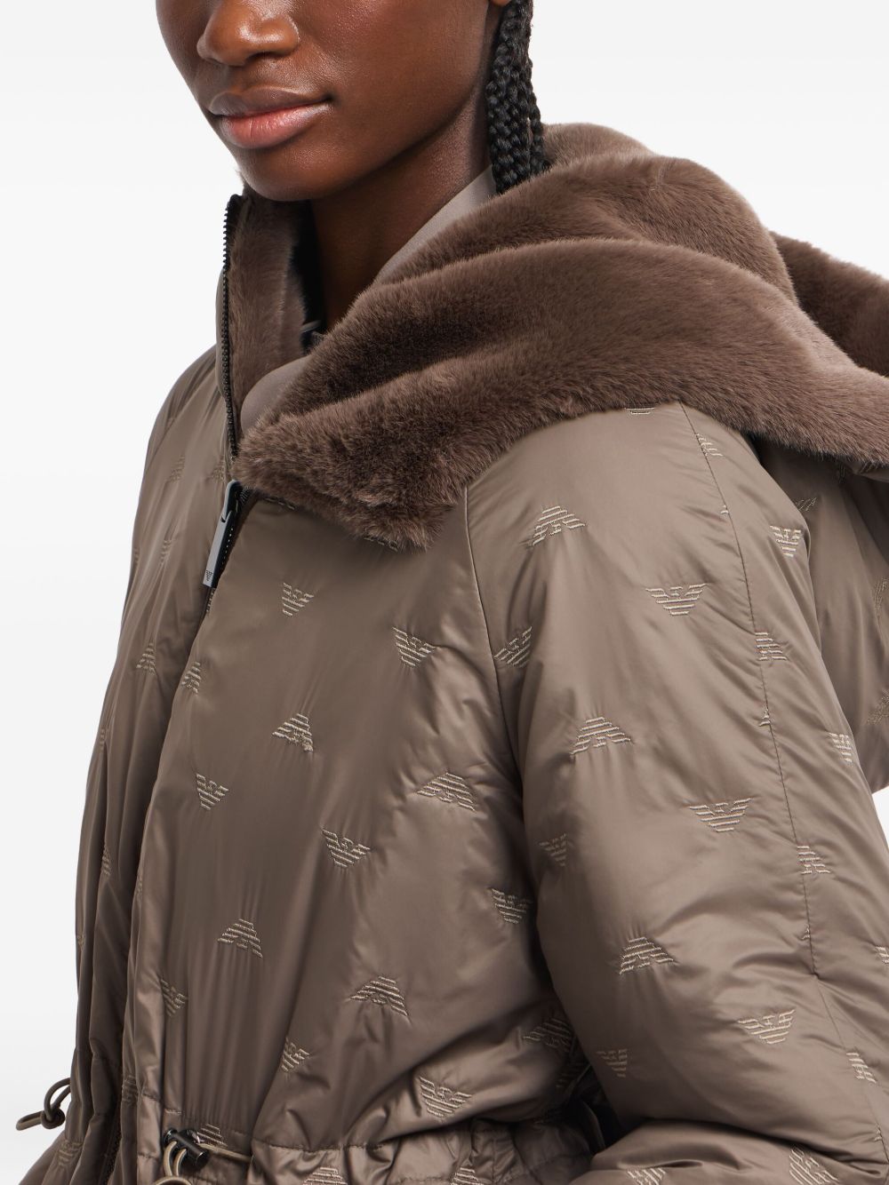 Emporio Armani Coats - Marrone | cd529a9ae8b72cb52ea7acdad476a9b350b1fd03