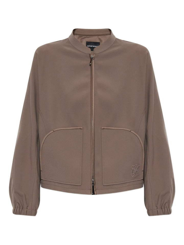 Emporio Armani Coats - Marrone | 7507a196cfbf06f3fa8ab8324fccb80ce5c808d5