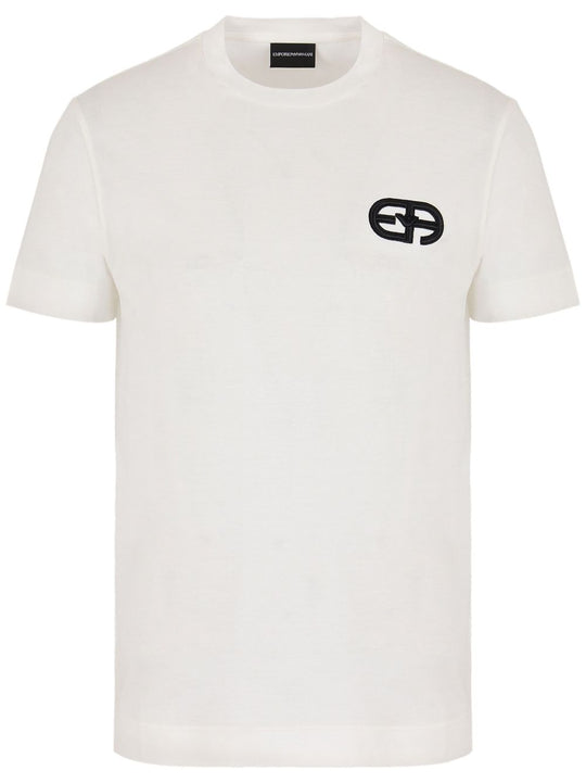 Logo Cotton Blend T-Shirt