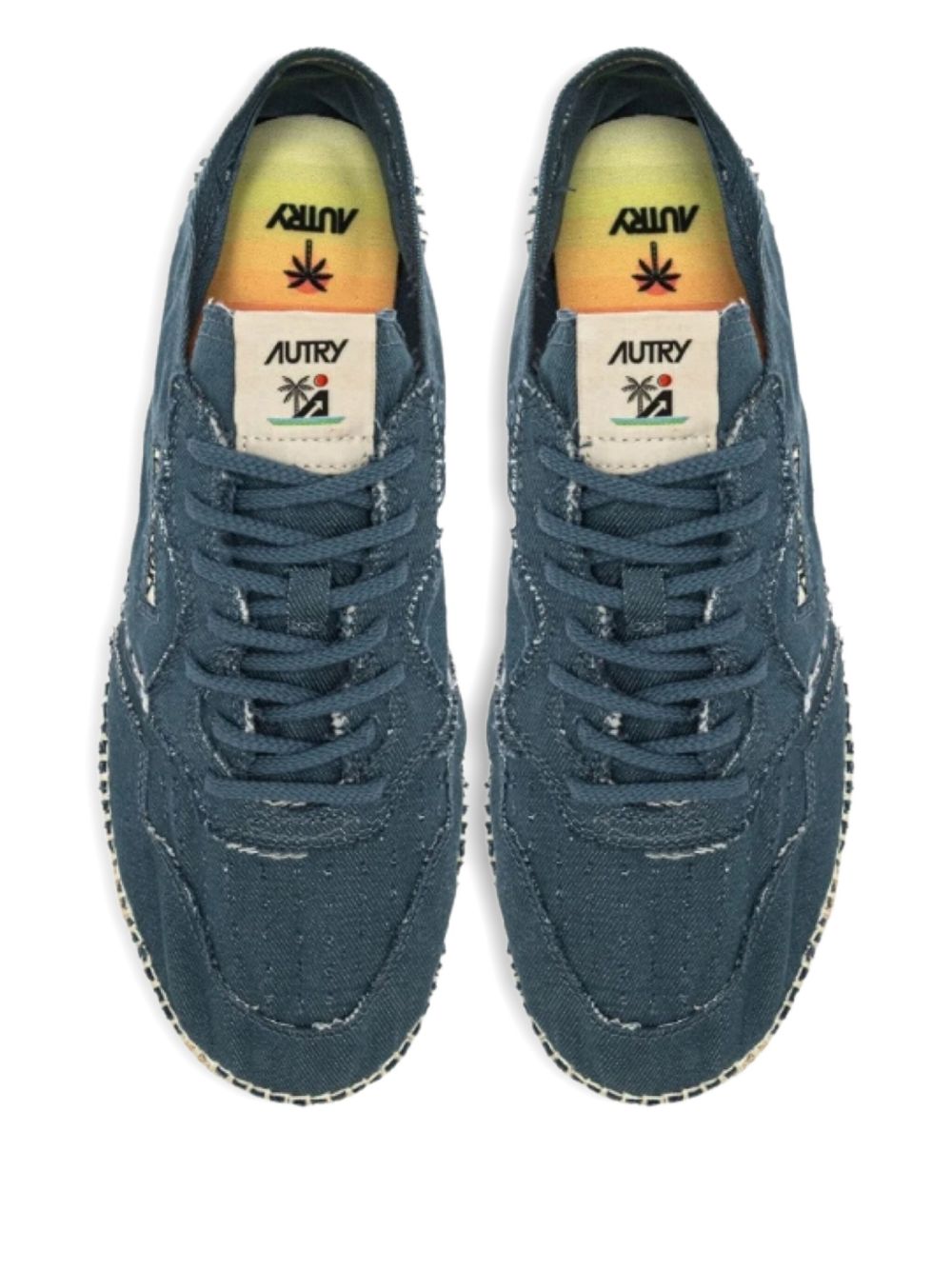 Autry Sneakers - Blue and green | 640f27a6b236476dc9bf8334d6241e43b12af3cd