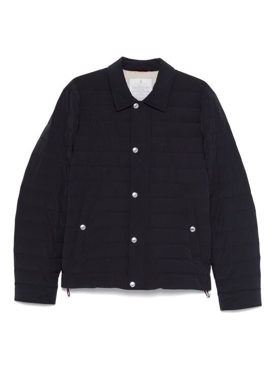 Nylon Short Down Jacket