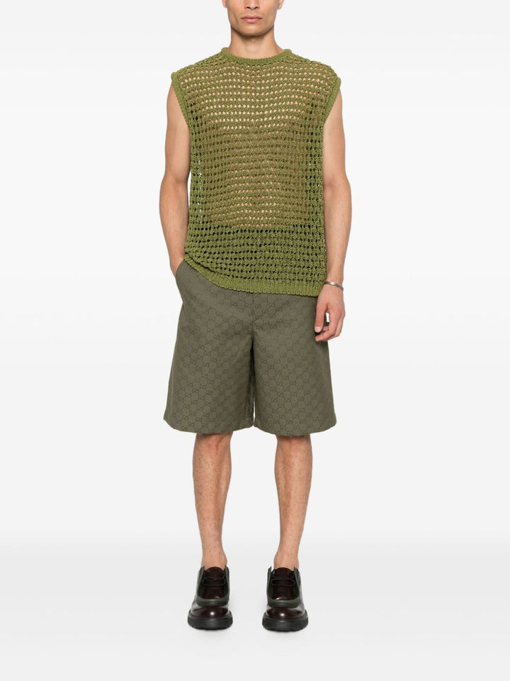 Gucci Shorts - Blue and green | 548ca7ab4269dde47a63998e360f1263fd8cd8d6