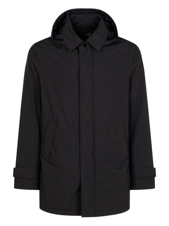 Midi Hooded Down Jacket