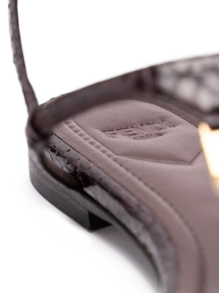 Fendi Sandals - Blue and green | 3fadea50545b208256cf62ca6febef73c1529b83