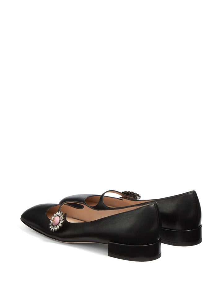 Valentino Garavani Flat shoes - Blacks and greys | 30f2fb1285fae442a2423e2b7ee8c4a03bcff382