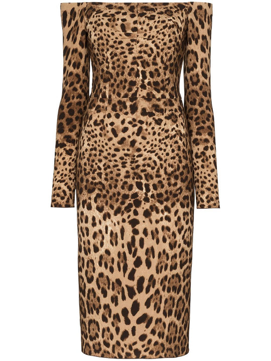 Leopard Printed Dress