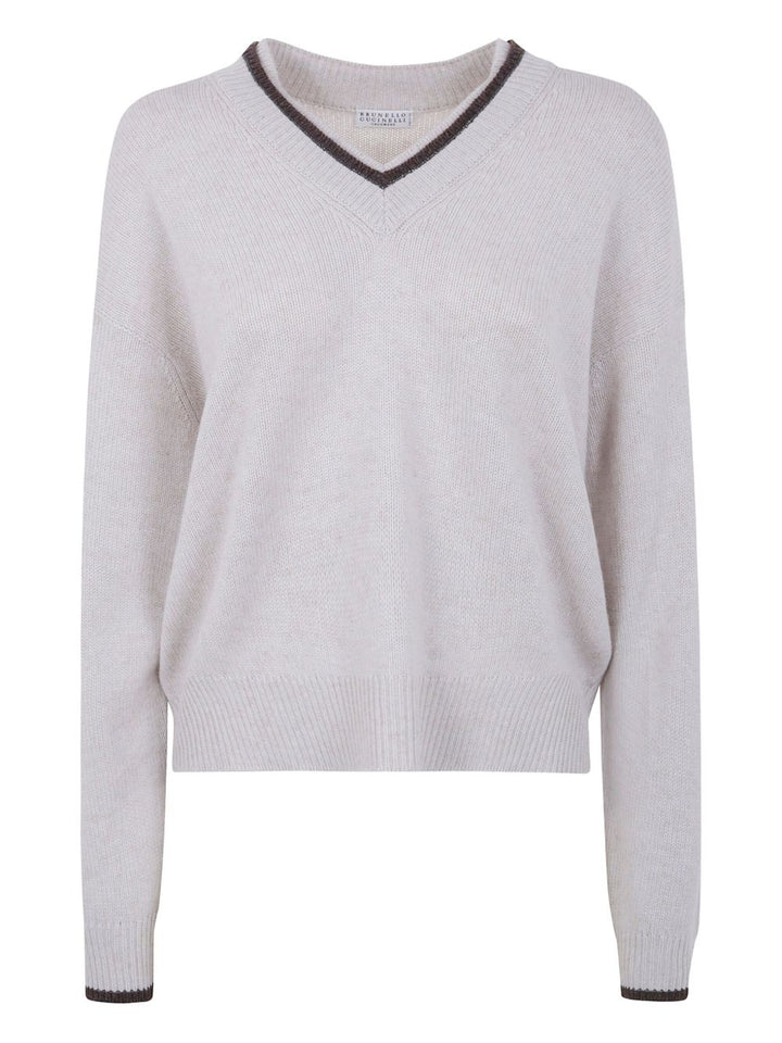 Brunello Cucinelli Sweaters - Light and natural | 2ba7ad9f471a0c7168b0affbb1487032635810ee