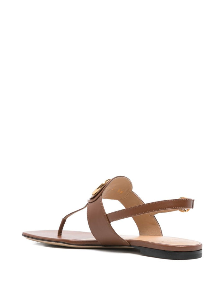 Valentino Garavani Sandals - Marrone | 2a2a226e11fbe876b48756ec3c48263206ec88c5