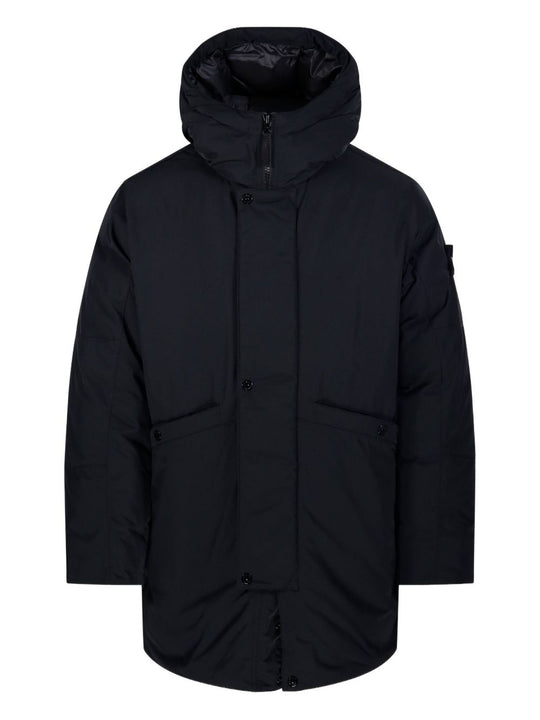 Nylon Parka Coat