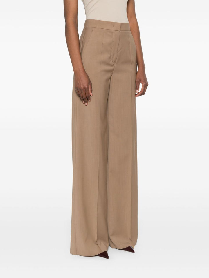 Max Mara Trousers - Marrone | e2db019db64d12e6e8c86e155e79b5cddfd0b493