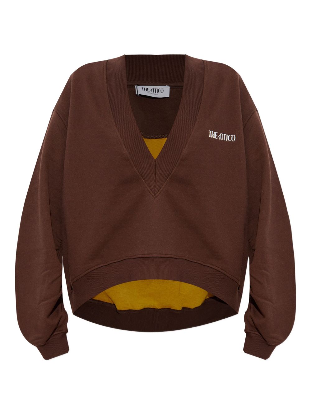 The Attico Sweaters - Marrone | e2caeec980f5444105e0e995660e319390e5065a