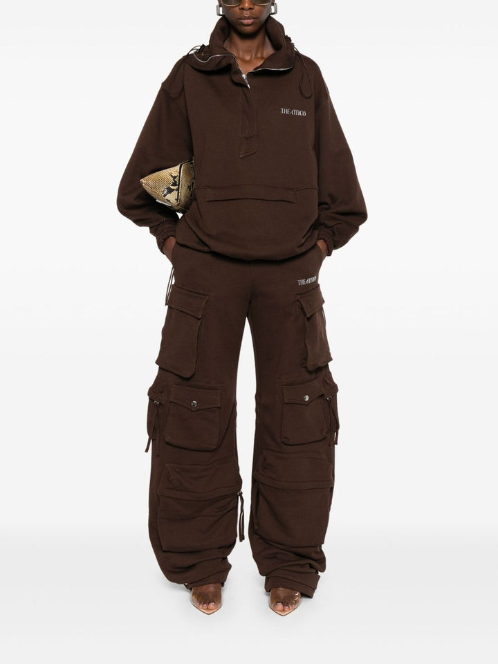 The Attico Trousers - Marrone | 0392efa5358d1c7c6d7c5d1ec7f671d990832fb5