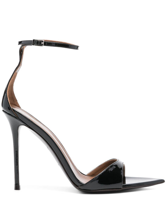 Intriigo Patent Leather Sandals