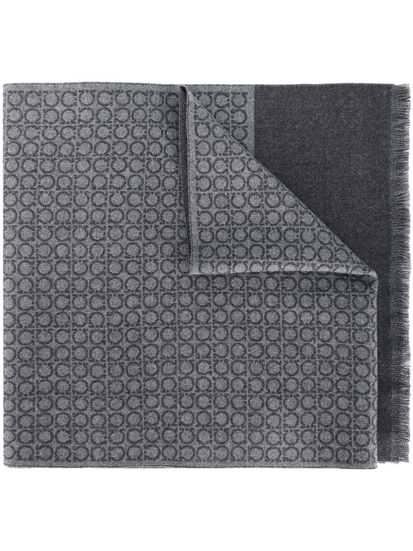Gancini Wool Scarf