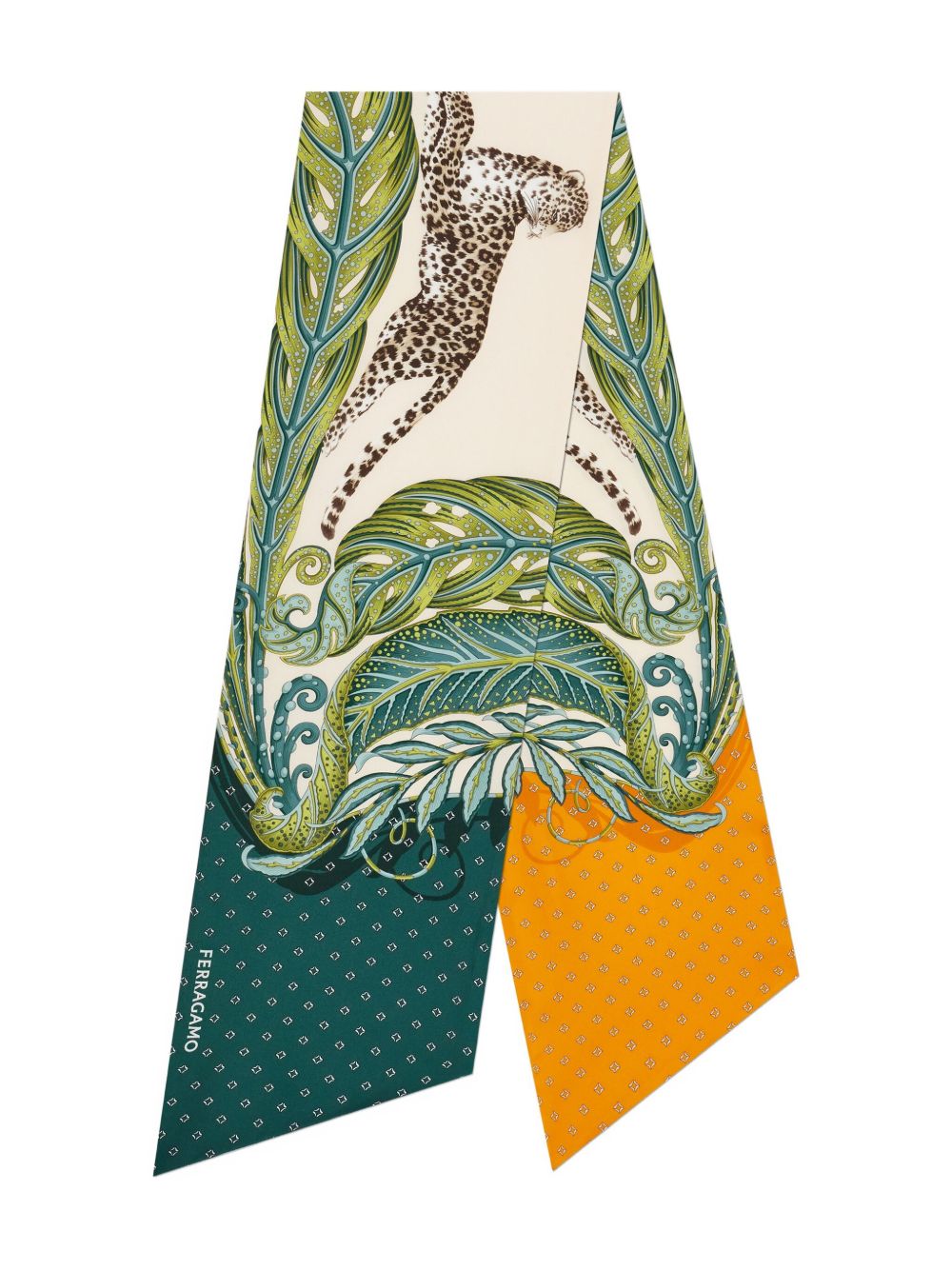 Ferragamo Scarfs - Blue and green | ed211481d0d6f2595405ed69ba465f0eca6f644c