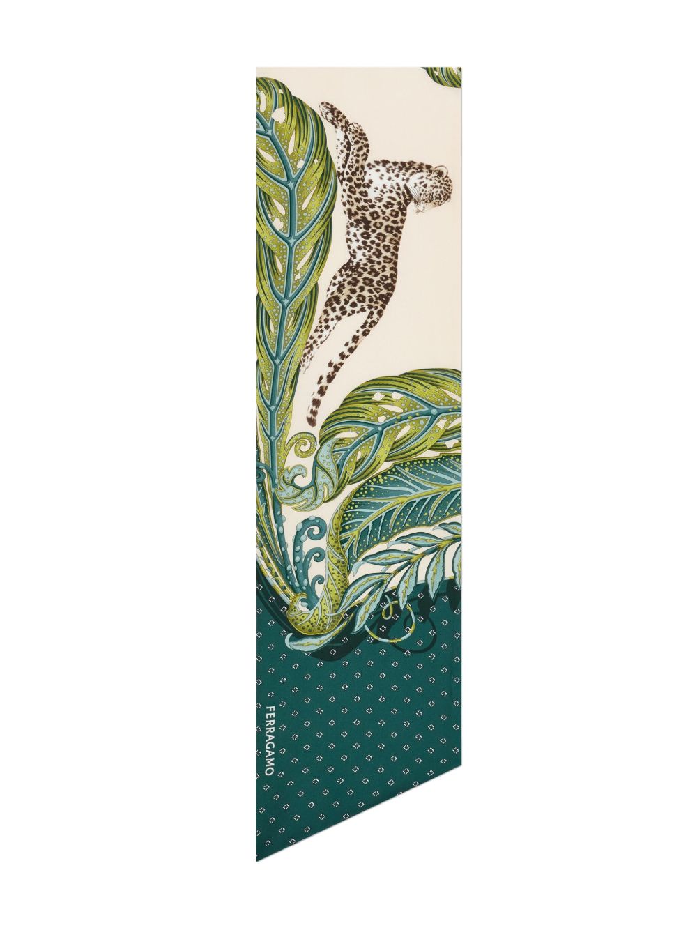 Ferragamo Scarfs - Blue and green | d2398e27fe61feba400e9132ab6ac2292ddb454b