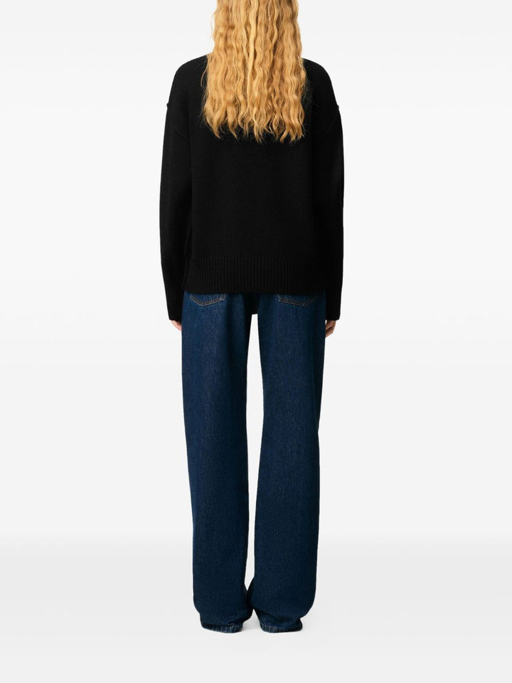 Ami Paris Sweaters - Blacks and greys | 7ef5165701ab86913131785481e573bf773c2d01