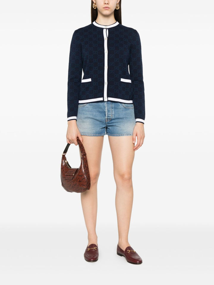 Gucci Shorts - Blue and green | 5cf9ff42d71debb616cbda47189cf4be234c5b1b