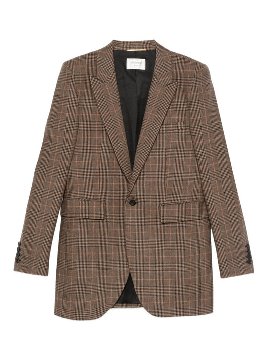 Wool Single-Breasted Jacket