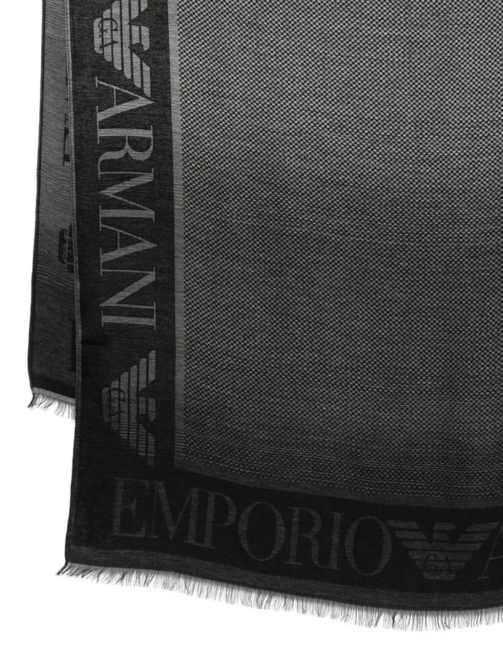 Emporio Armani Scarfs - Blacks and greys | 558e371dce8937b5528faf015d1cbef3dd593257