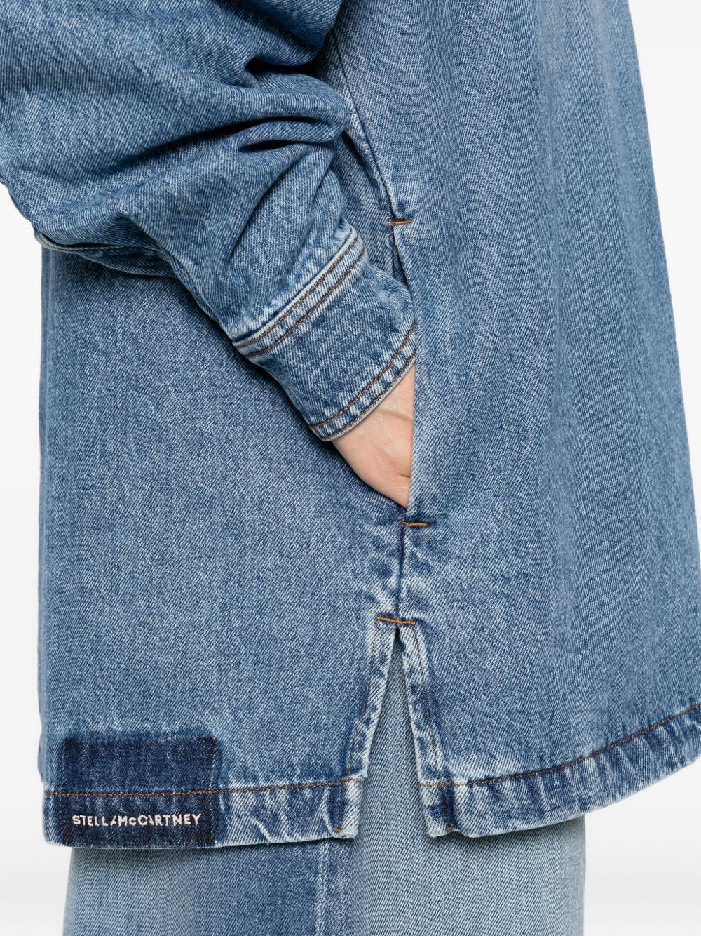 Stella Mccartney Shirts - Blue and green | d404c9652efce8a3678a8fc4be46b2673c03a28e