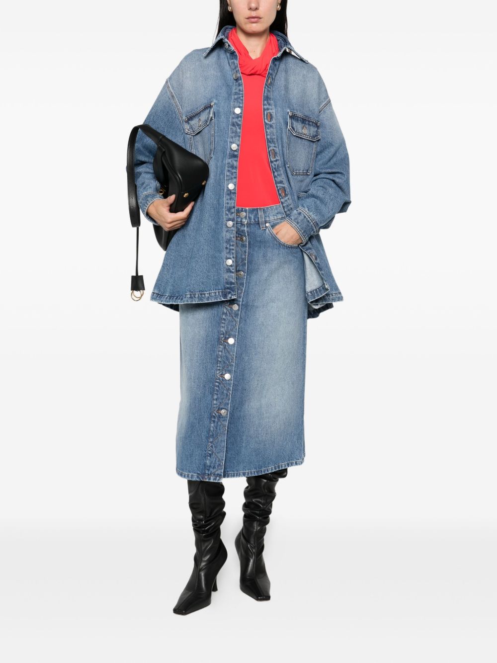 Stella Mccartney Skirts - Blue and green | d07fe8aac51bc0e41182d9749645f4ed26787599