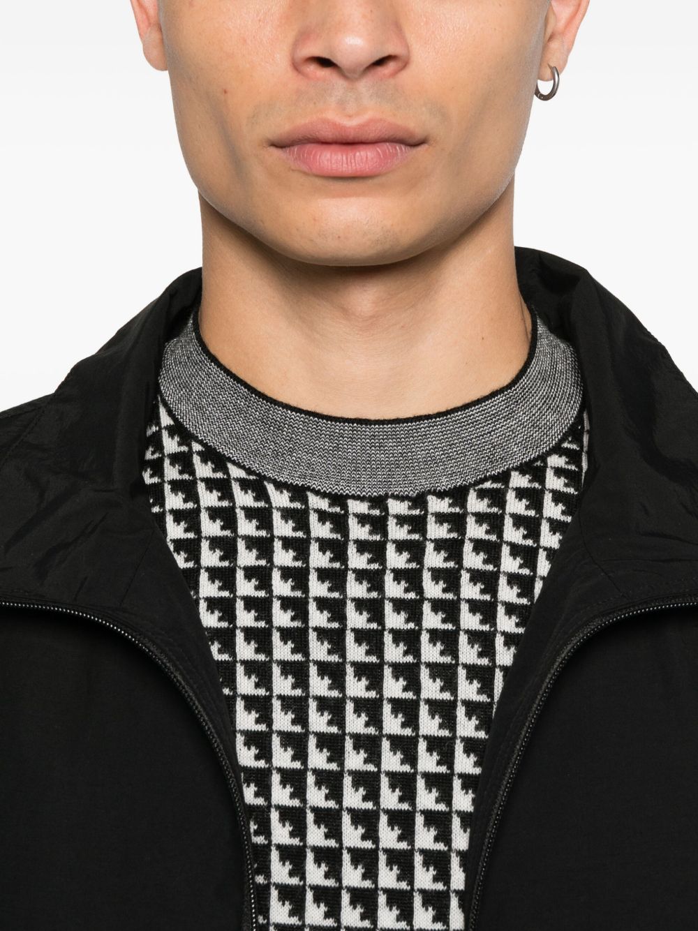 Emporio Armani Sweaters - Blacks and greys | b4724b4114e97abdf3bf53d1494f0a7524c2a3da