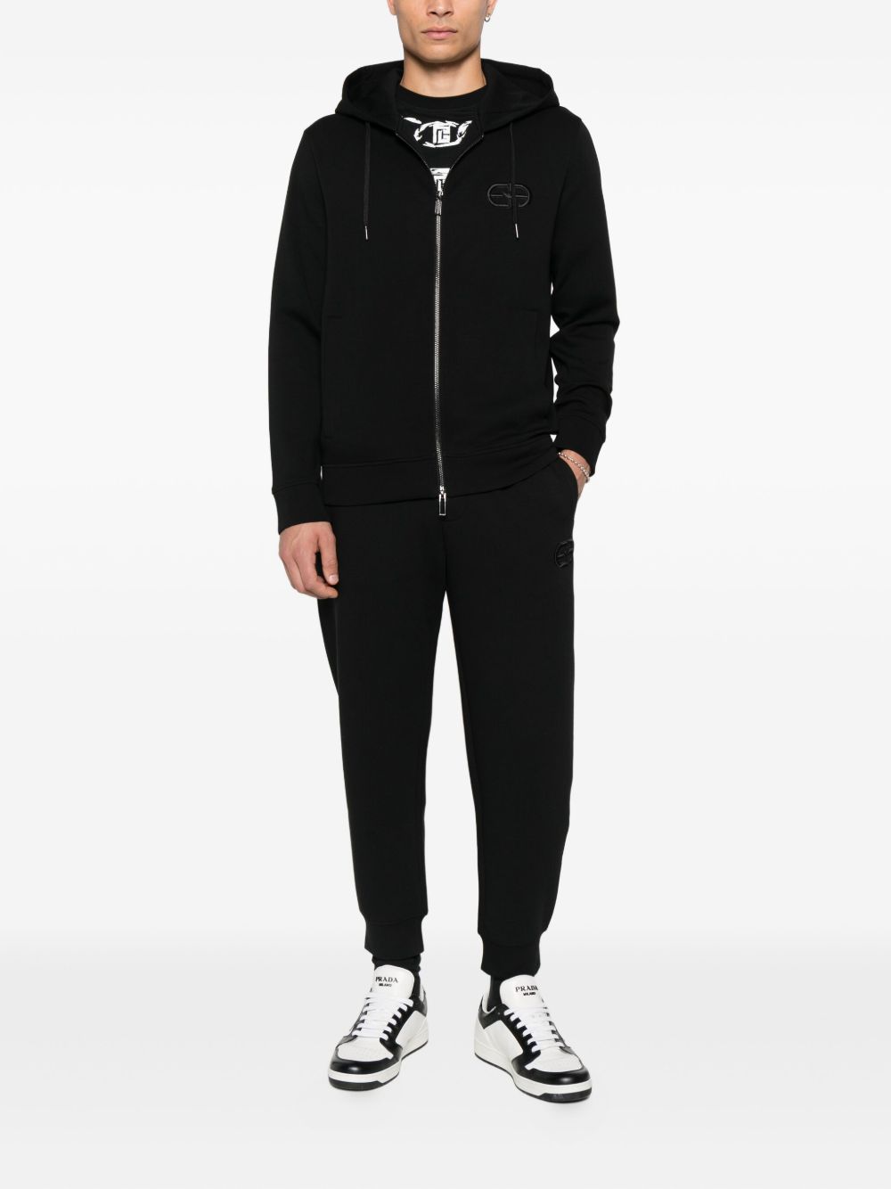 Emporio Armani Sweaters - Blacks and greys | 4a92fed835076c4c2b4c4fbf3d4a43b20b0094ce