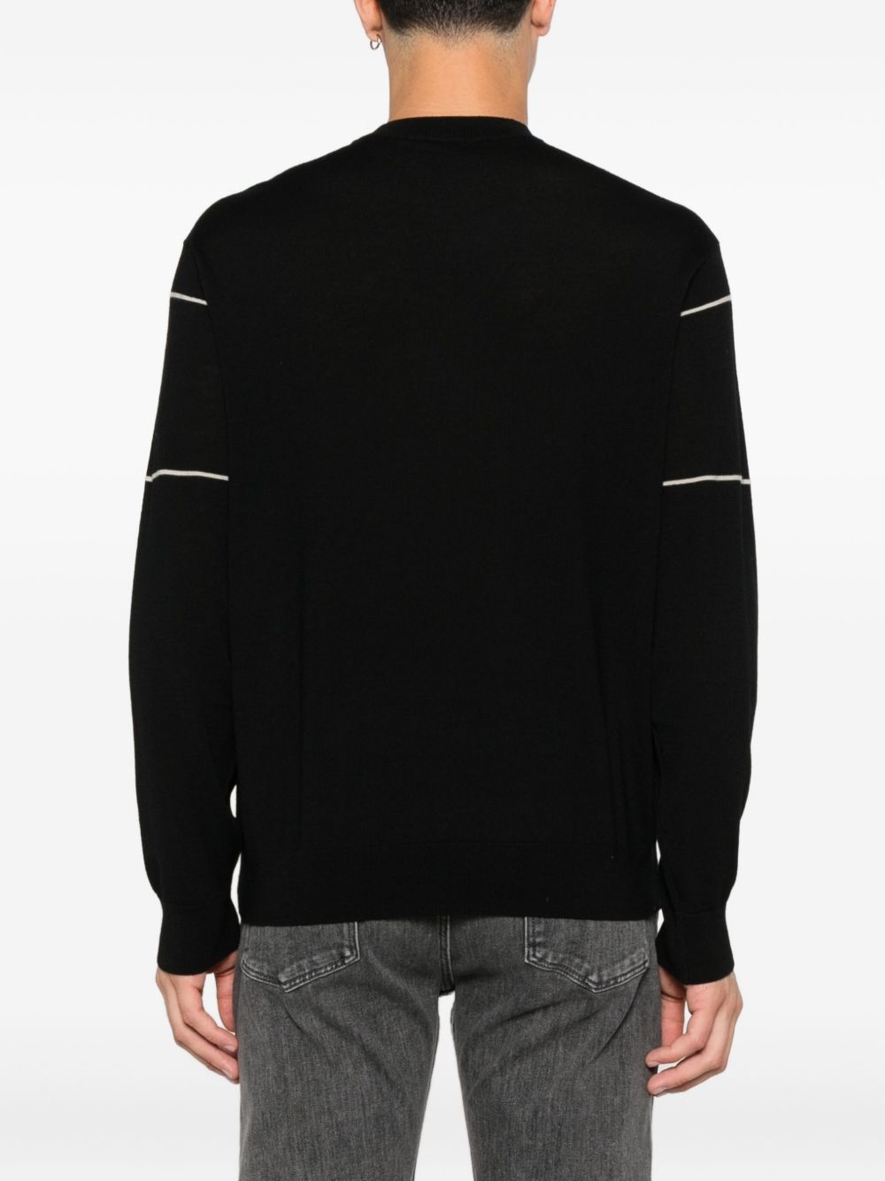 Emporio Armani Sweaters - Blacks and greys | 4c8ef26903185b5704eb42c9d2594a4e8e312474